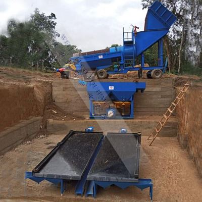 Gold and diamond plant in Liberia_