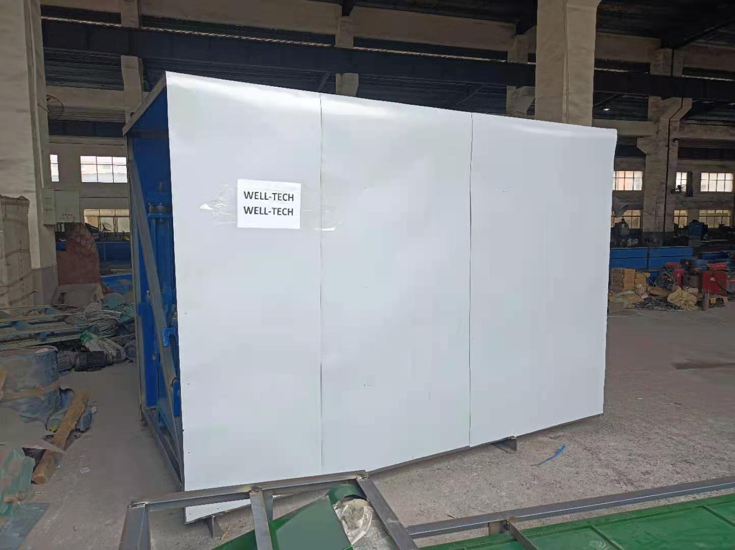 Wet magnetic separator ship to Peru